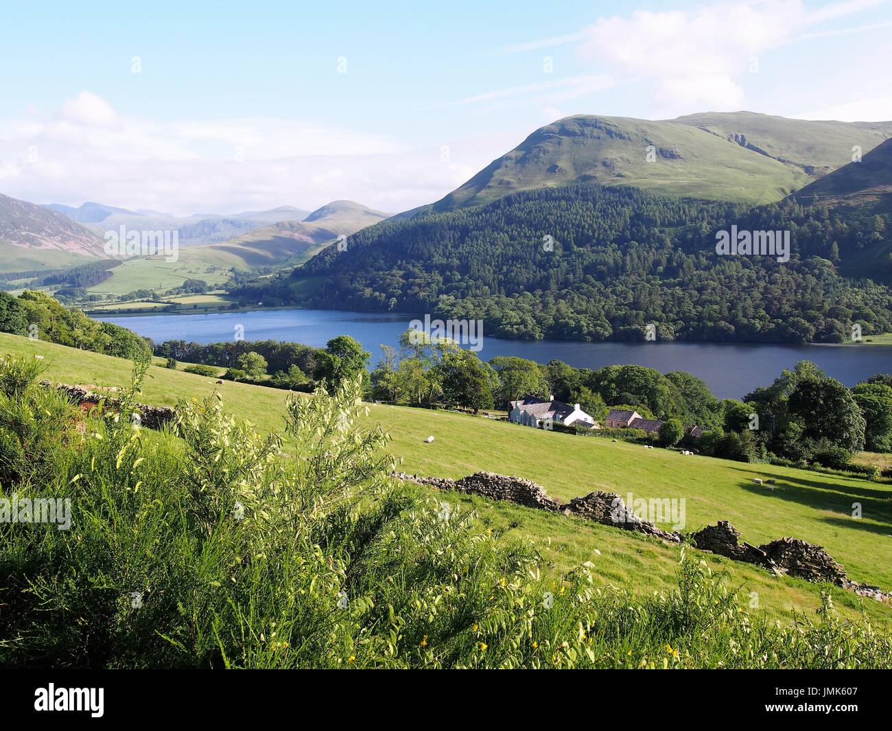 View of Loweswater, Cumbria, United Kingdom Stock Photo