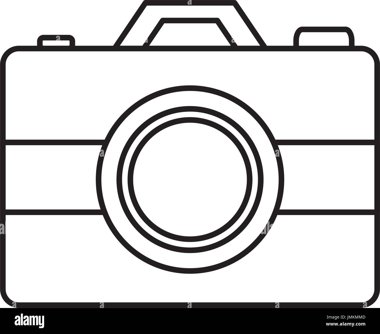 photographic camera icon over white background vector illustration ...