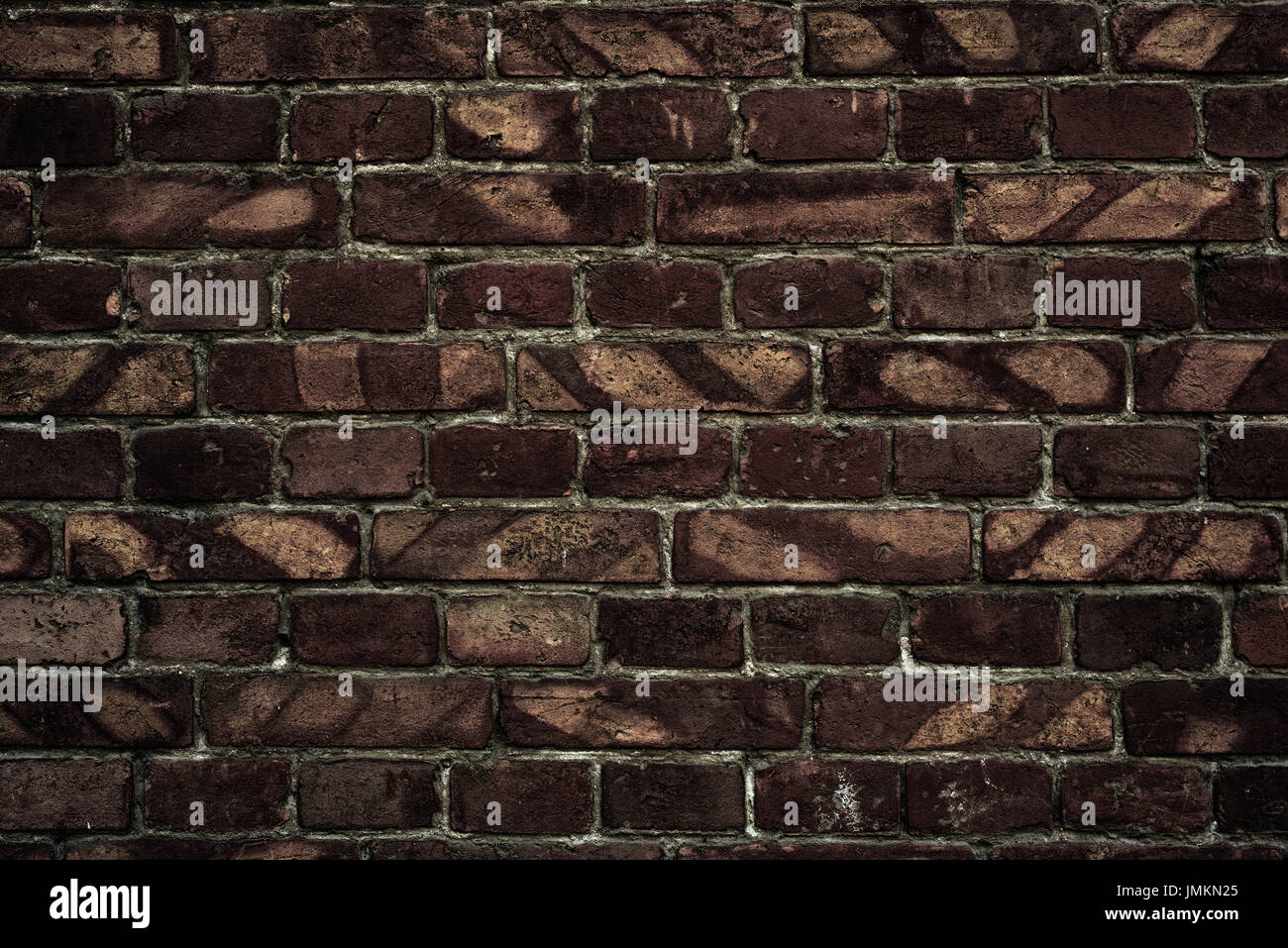 dark old brick wall for texture or background Stock Photo - Alamy