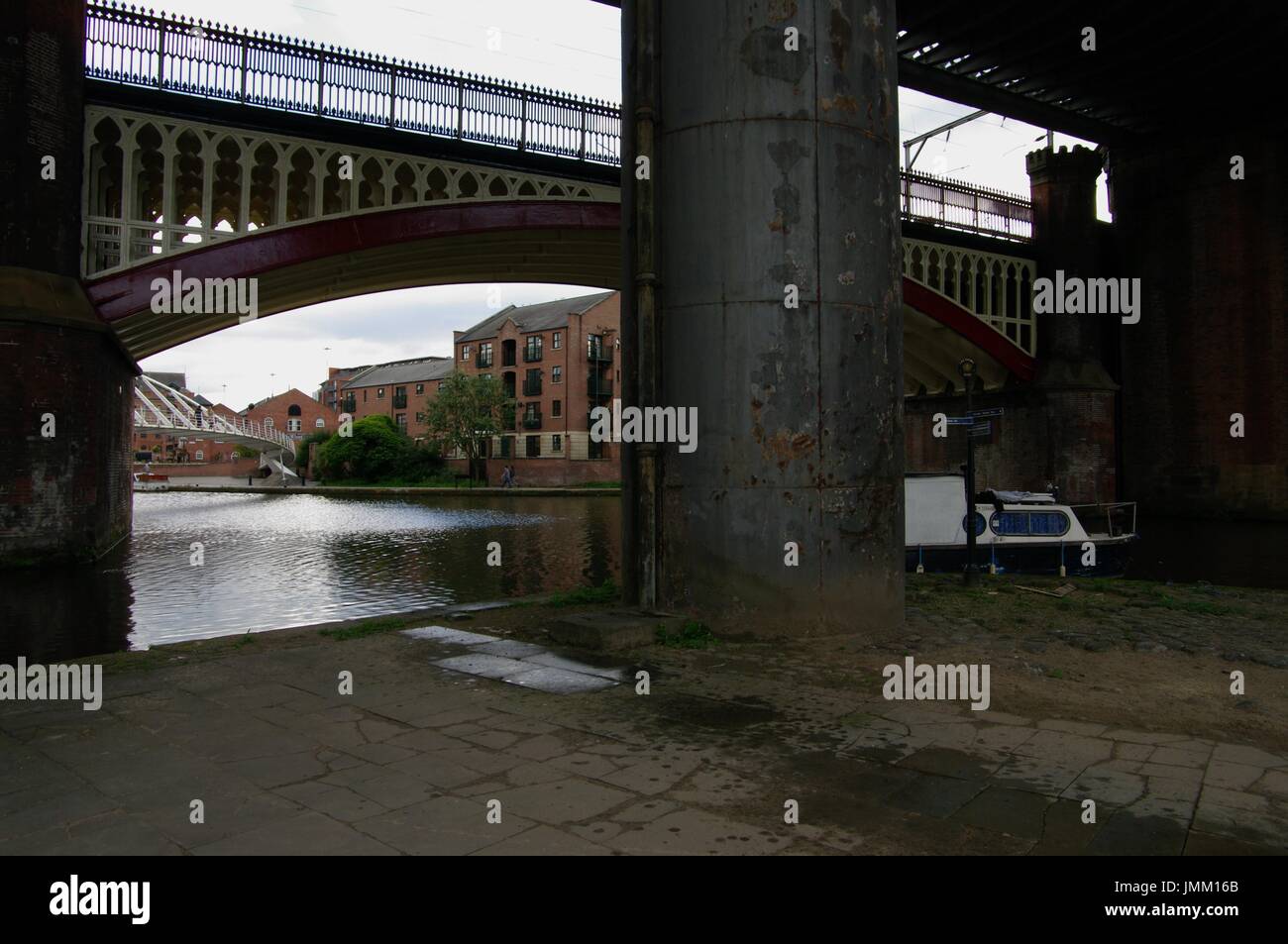 Bridgewater Canal, Manchester, United Kingdom. Stock Photo