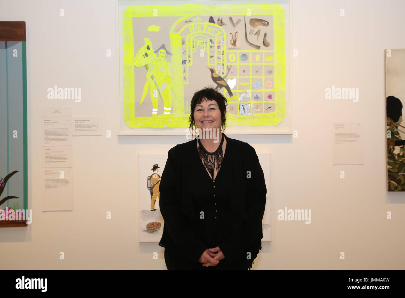 Sydney, Australia. 28 July 2017. Joan Ross is announced as the winner ...