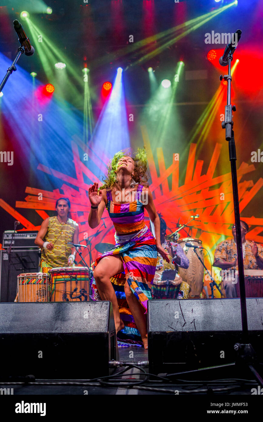 Vancouver, Canada. 27th July, 2017. Drums over the Salish Sea multi