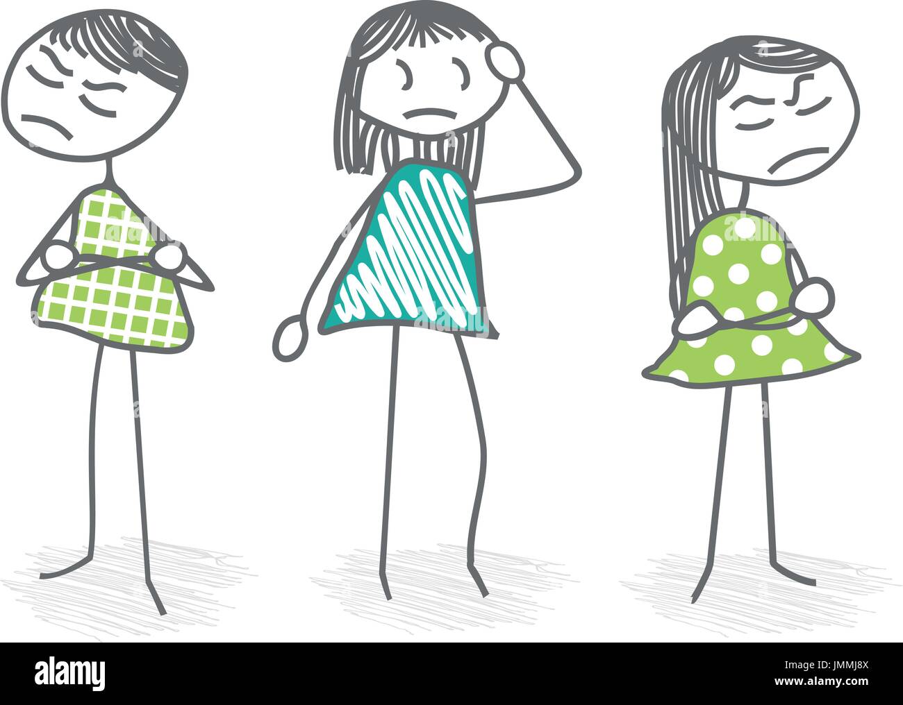 Work life conflict Stock Vector Images - Alamy