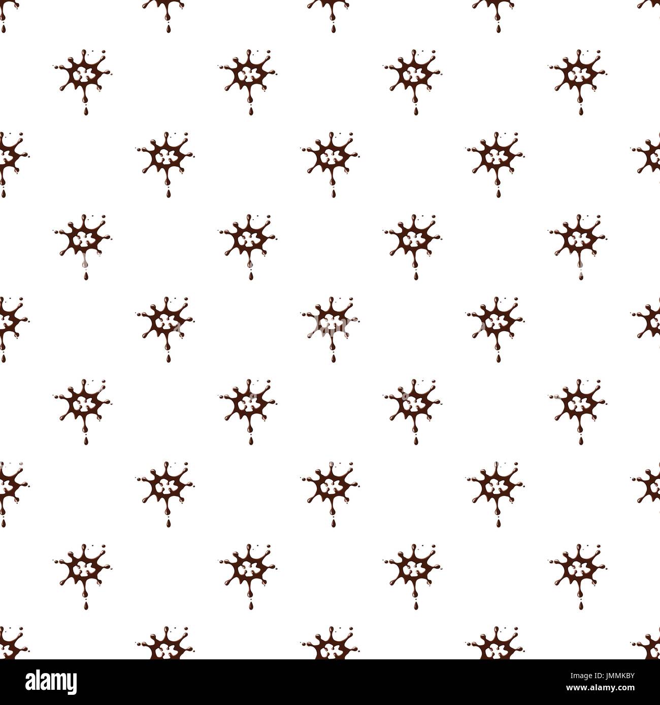 Drops of milk chocolate pattern Stock Vector Image & Art - Alamy