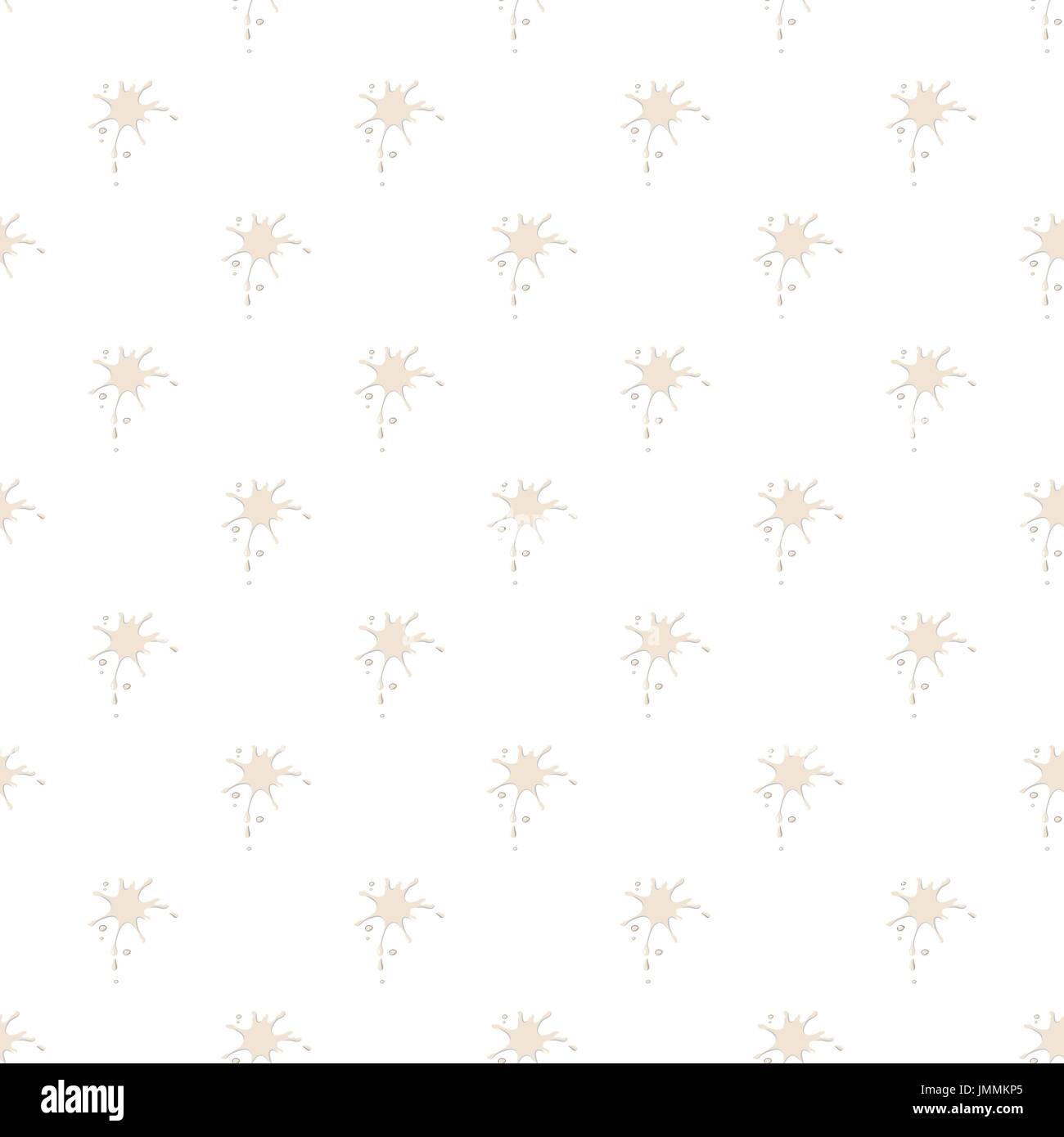 White drops of milk pattern Stock Vector Image & Art - Alamy