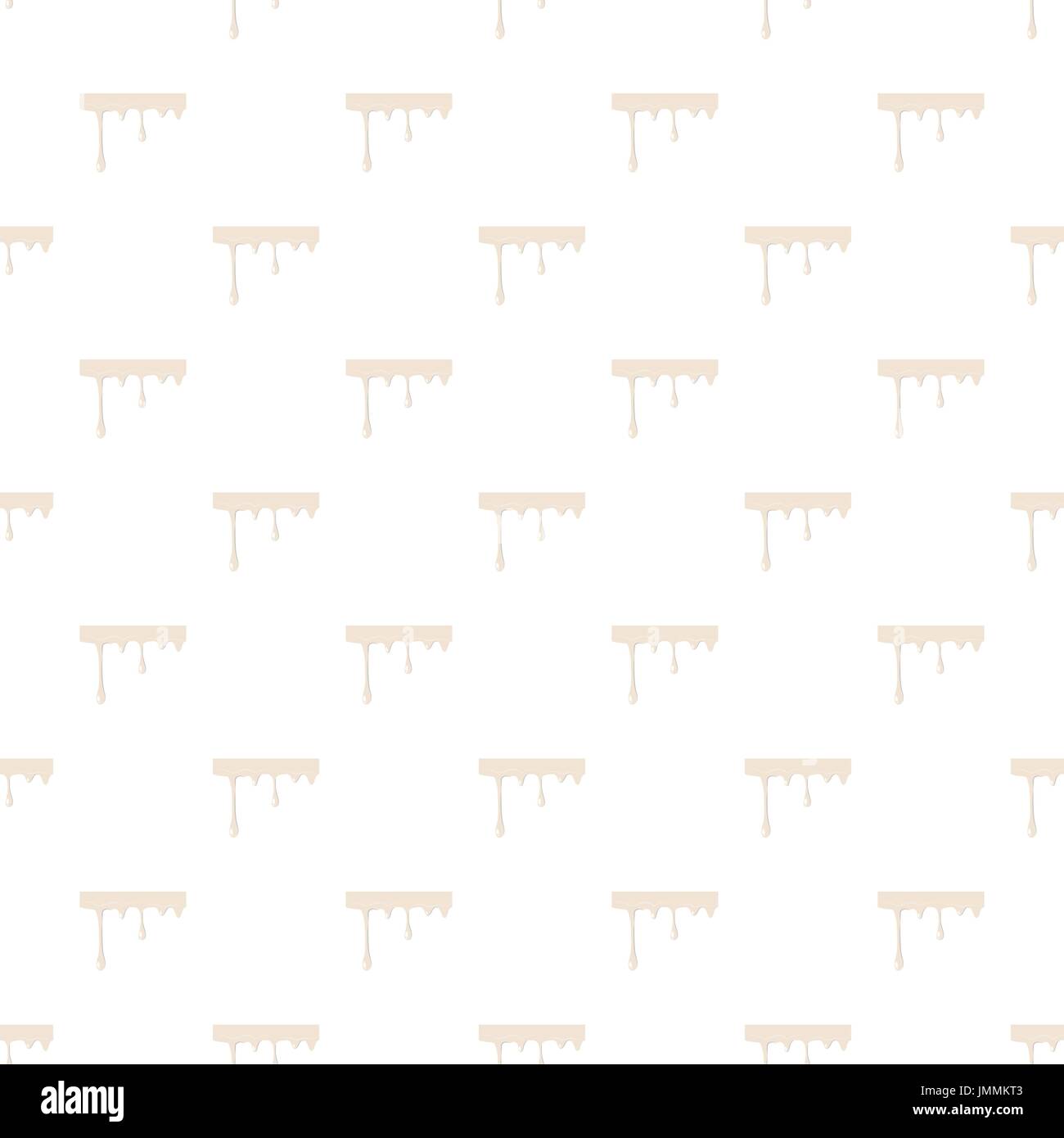 Flowing drop of milk pattern Stock Vector Image & Art - Alamy