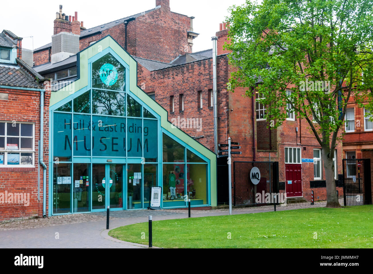 The Hull & East Riding Museum in the historic Museums Quarter of Hull. Stock Photo