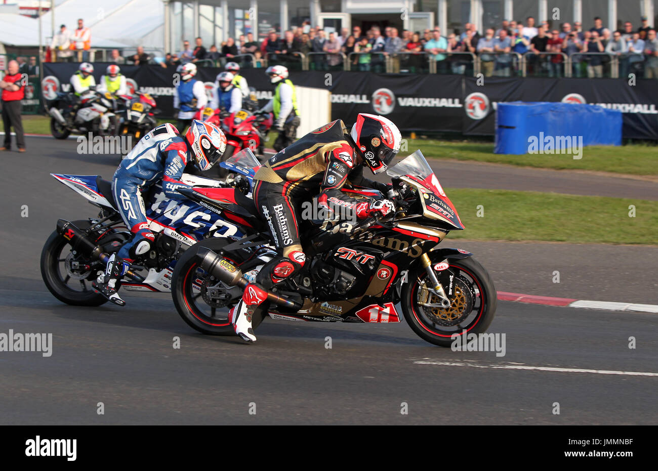 Michael Rutter Alastair Seeley  Vauxhall International Northwest 200 2017 Stock Photo