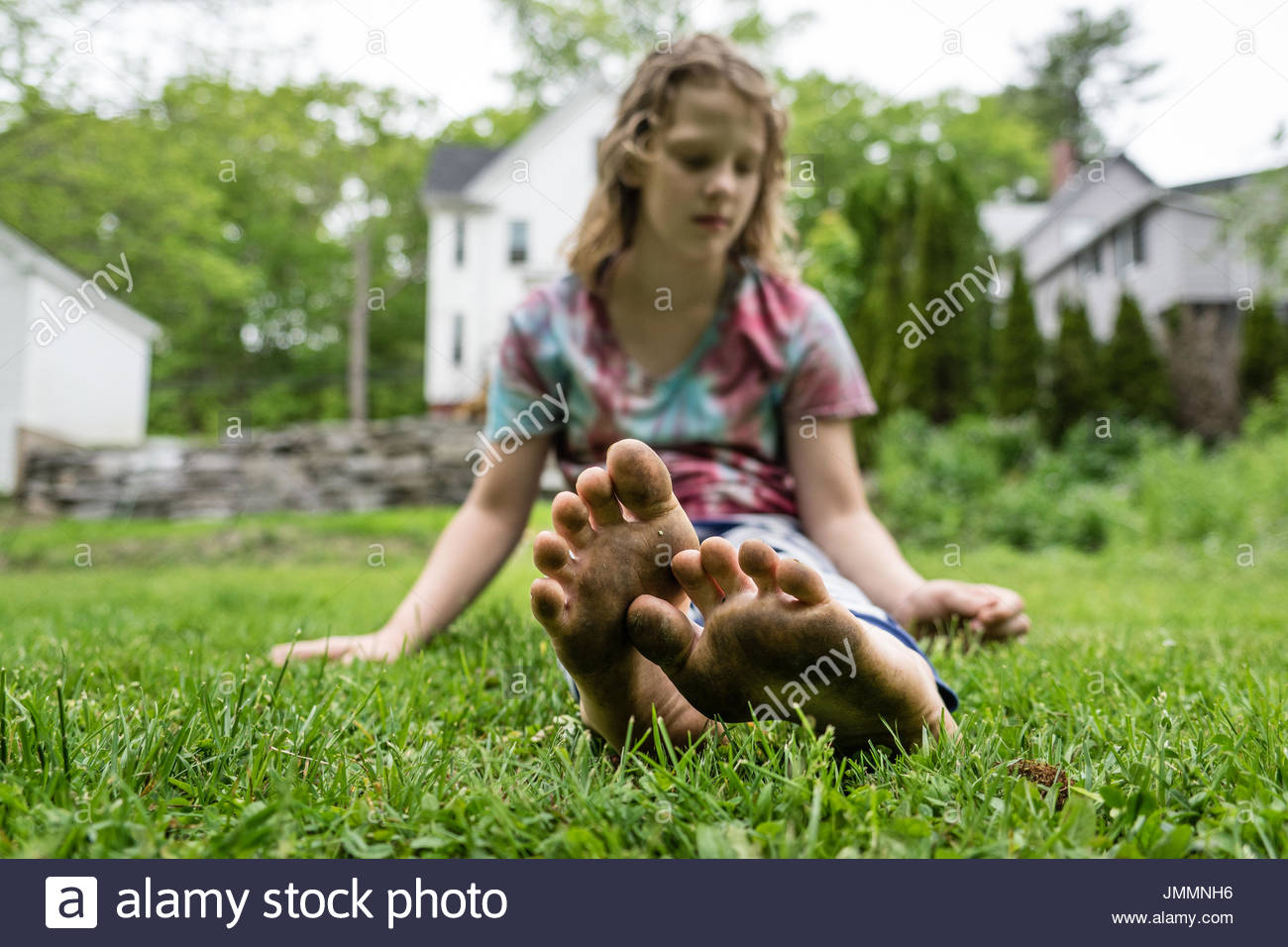 Little Girls Dirty Feet