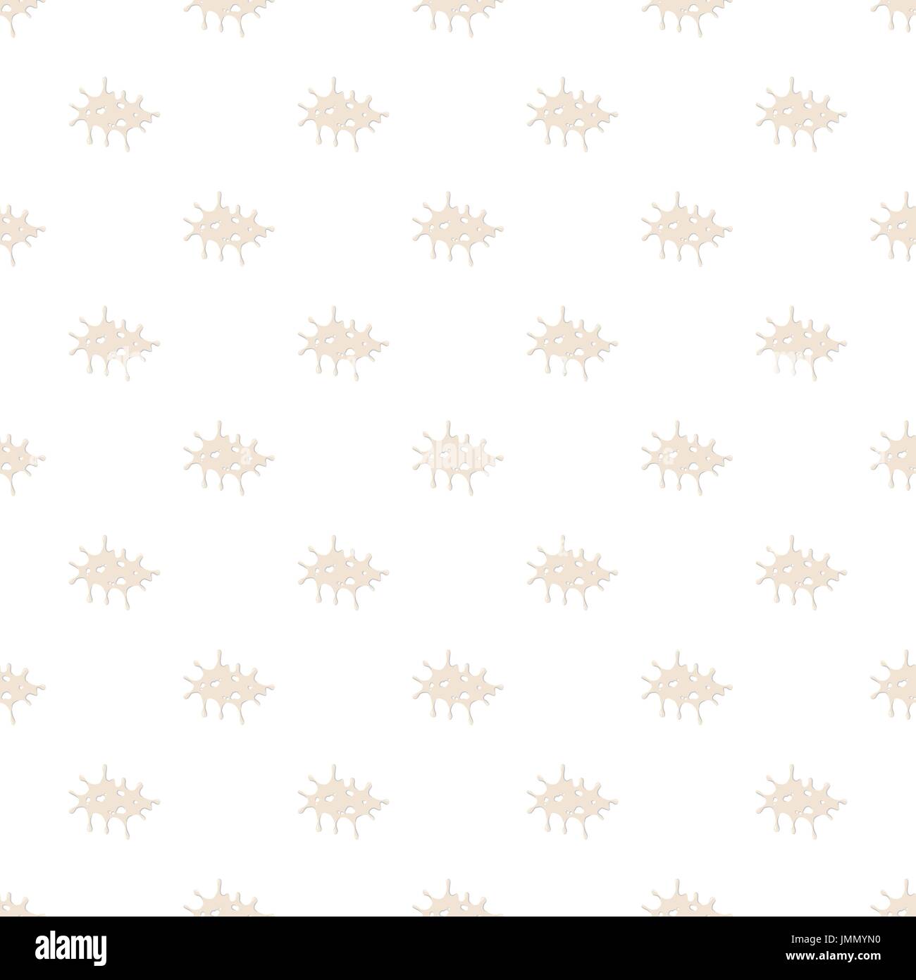 Big milk stain pattern Stock Vector