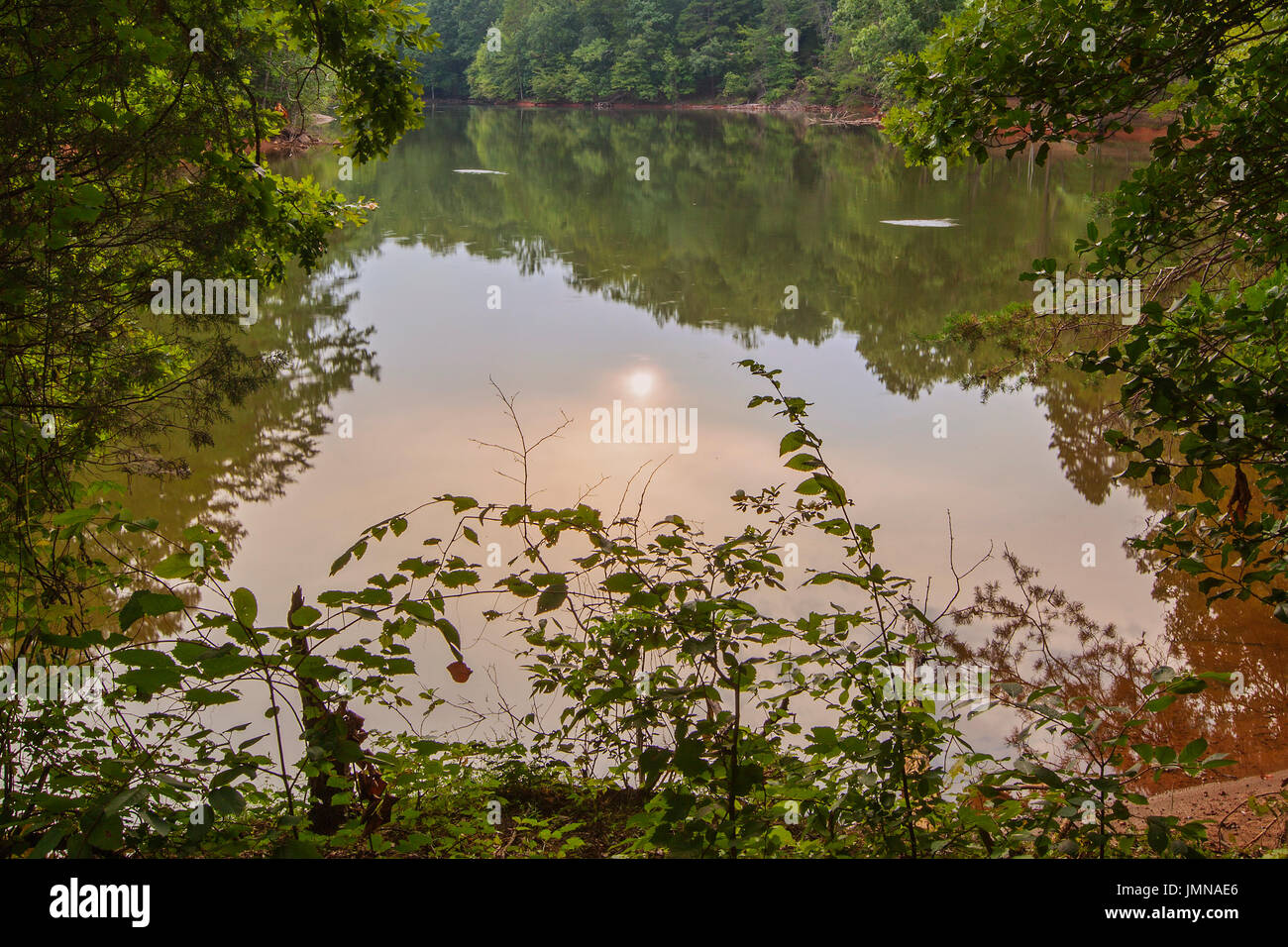 A view of Lake Norman in Troutman, North Carolina Stock Photo Alamy