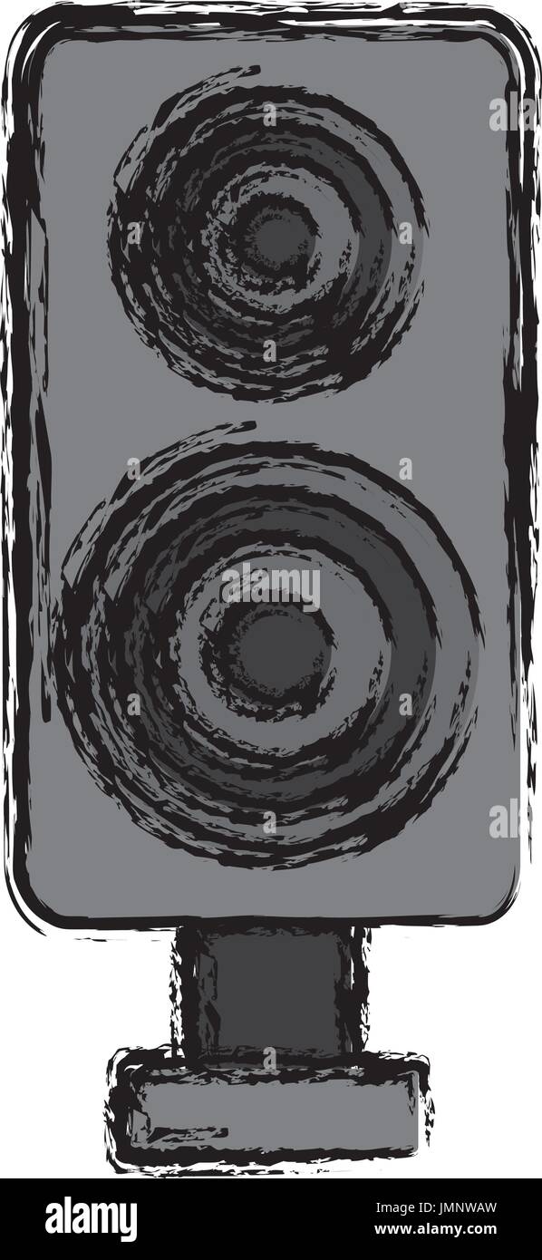 sound speaker icon over white background vector illustration Stock ...