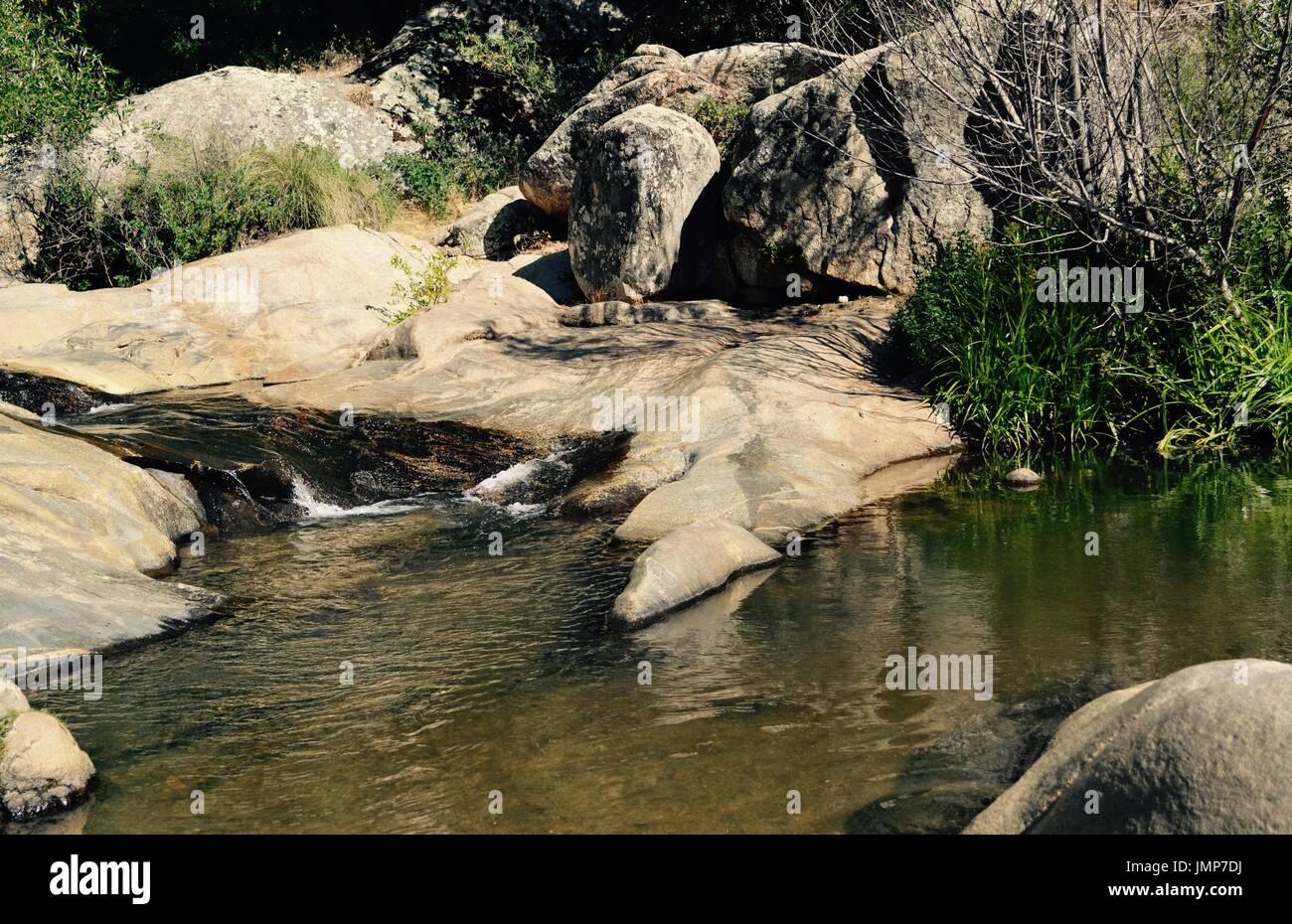 Green Valley Falls, Cuyamaca Rancho State Park, California Stock Photo