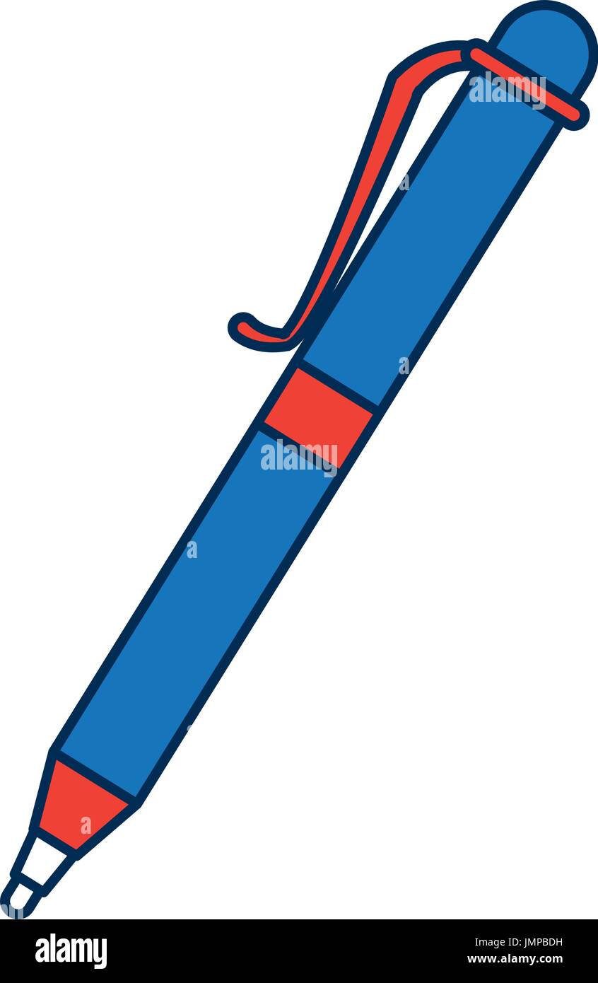 school pen write supply accessory icon Stock Vector Image & Art - Alamy