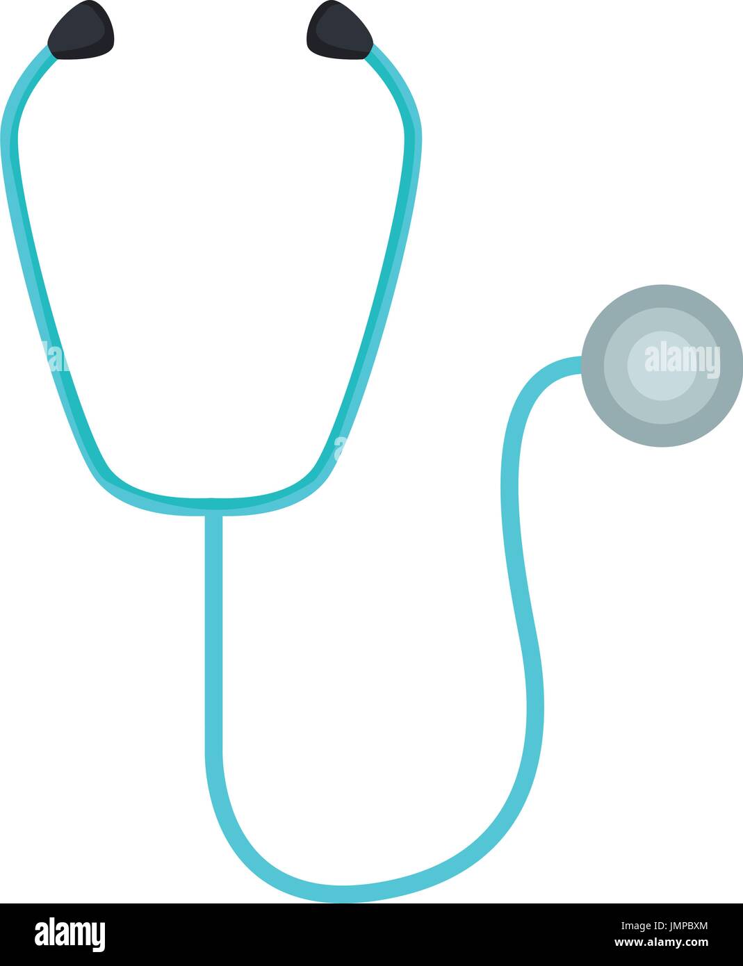 medical stethoscope diagnosis equipment icon Stock Vector Image & Art ...