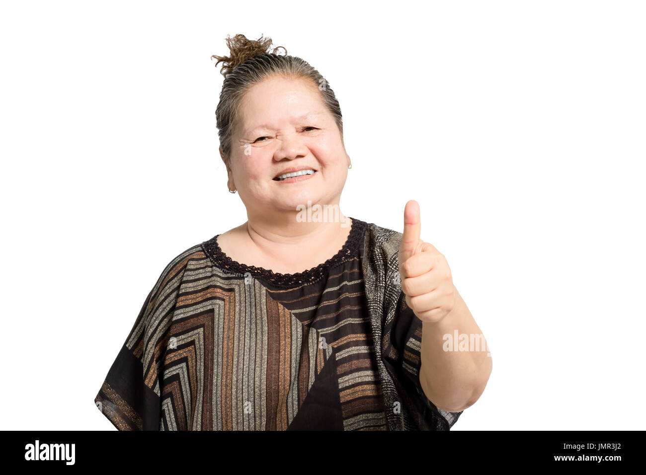 Older indian woman portrait hi-res stock photography and images - Alamy