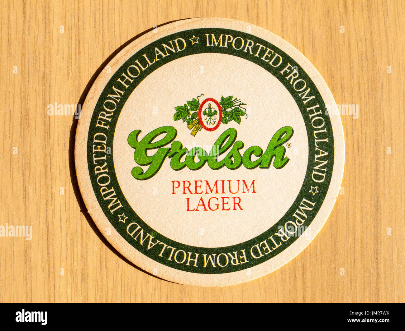 Download Grolsch Beer Mat Stock Photo Alamy PSD Mockup Templates