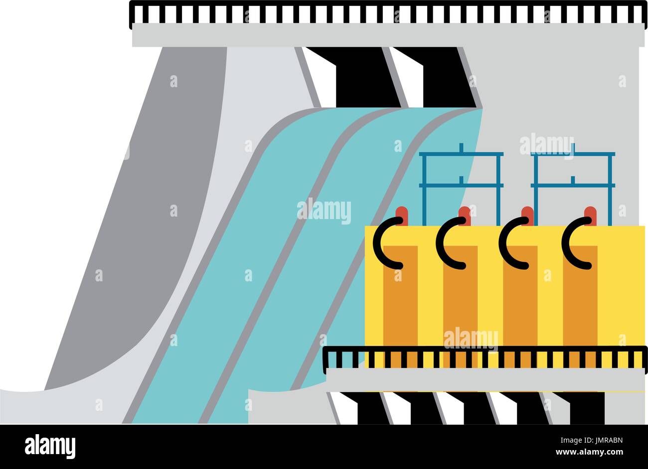 hydroelectric plant icon image Stock Vector Image & Art - Alamy