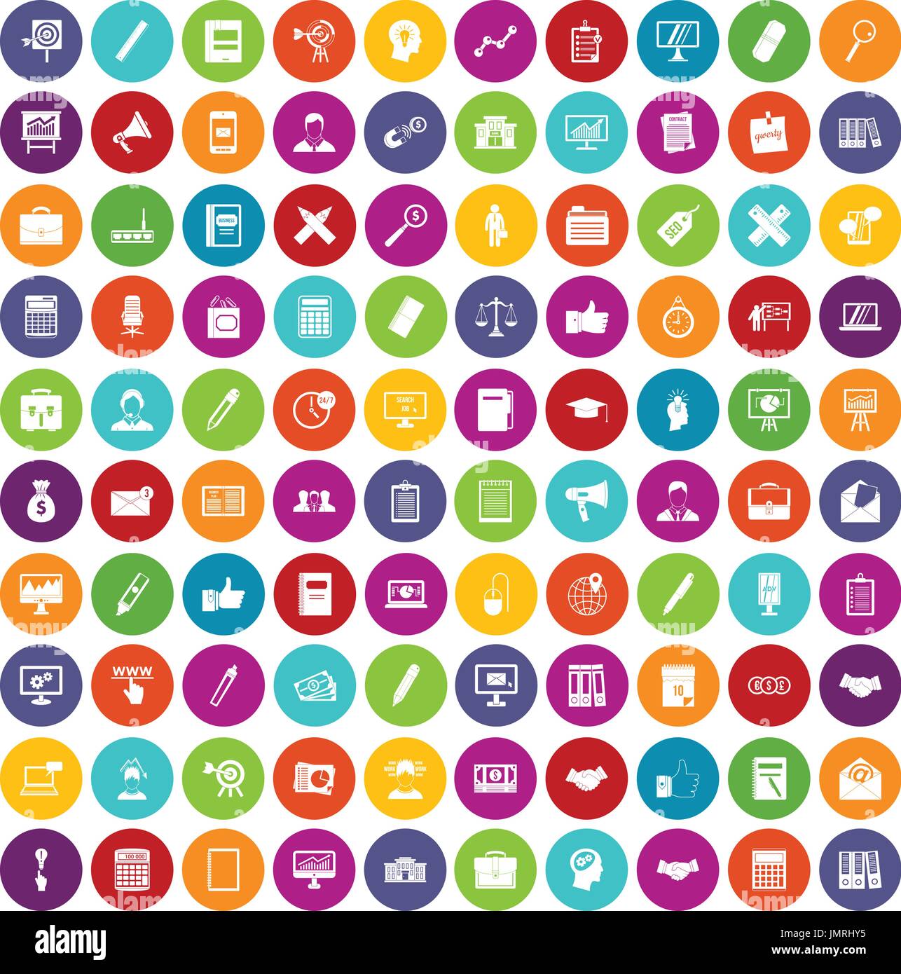 100 icons interest Stock Vector Images - Alamy