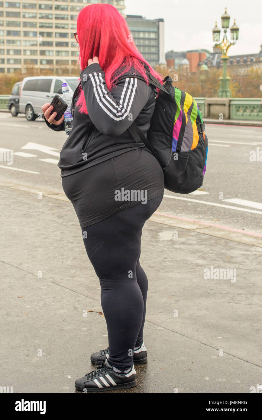 Fat women uk hi-res stock photography and images - Alamy