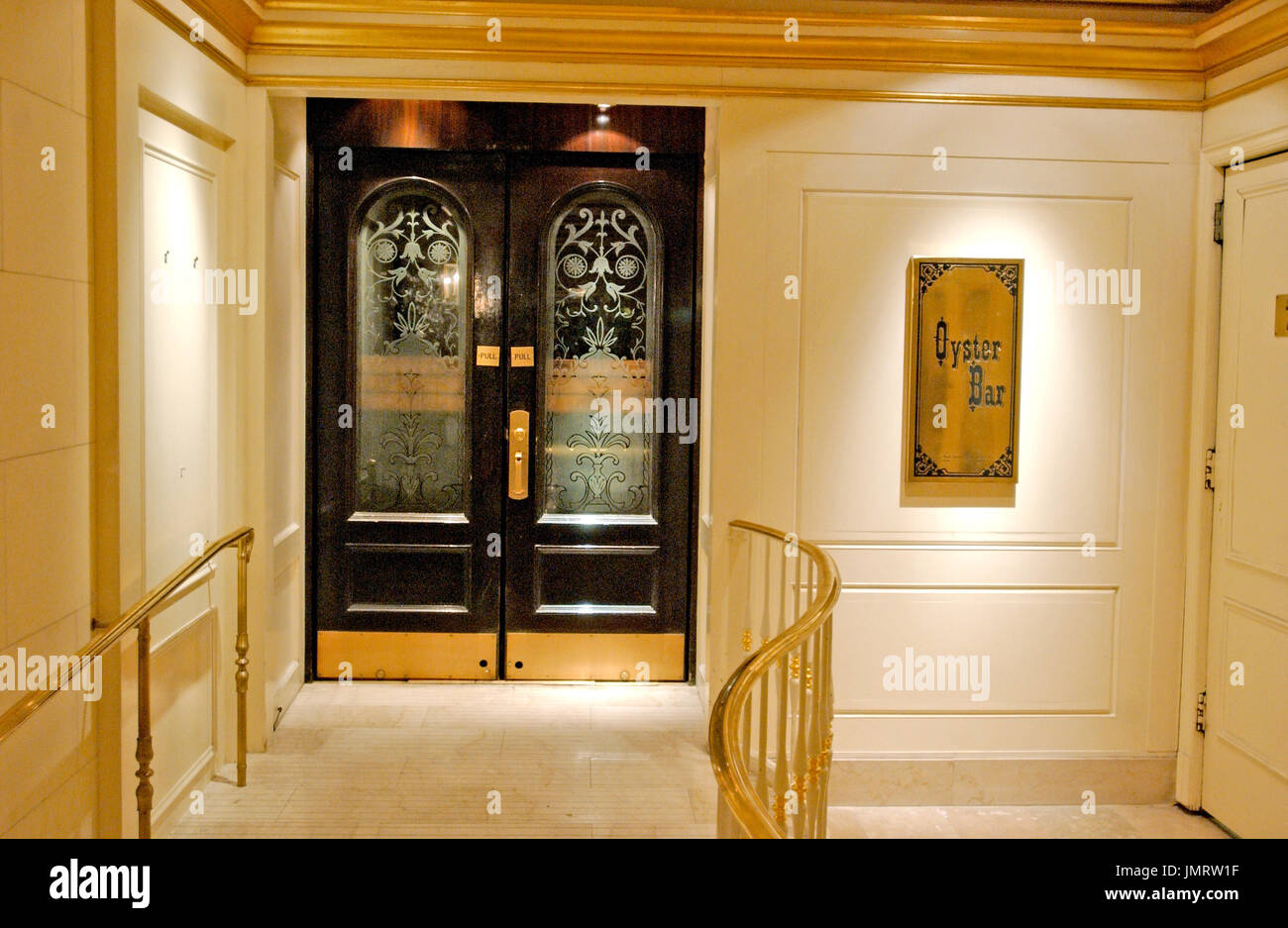 New York, N.Y. April 10, 2005 The "Oyster Bar" at the Plaza Hotel, New York, New York on