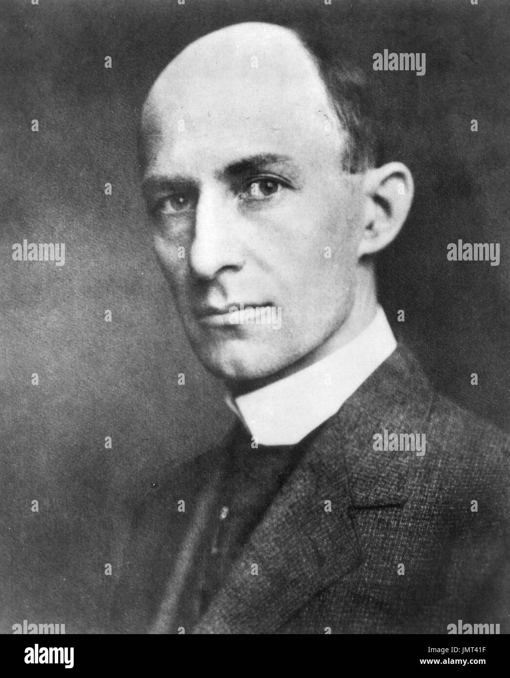 Undated photo of Wilbur Wright, one of the Wright Brothers, who are
