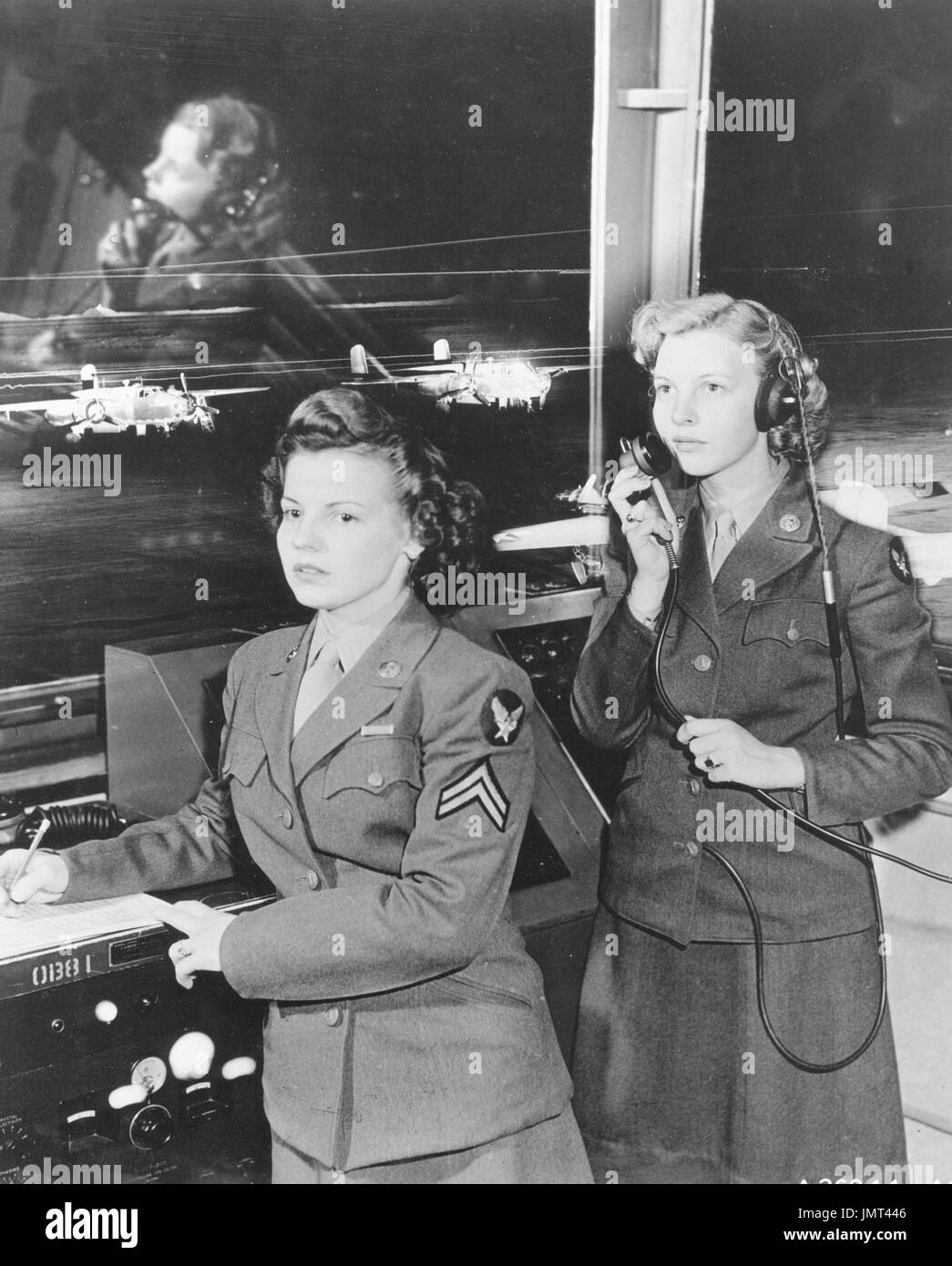Women's Army Corps, Randolph Field, Texas, 1944. Over 150,000 American