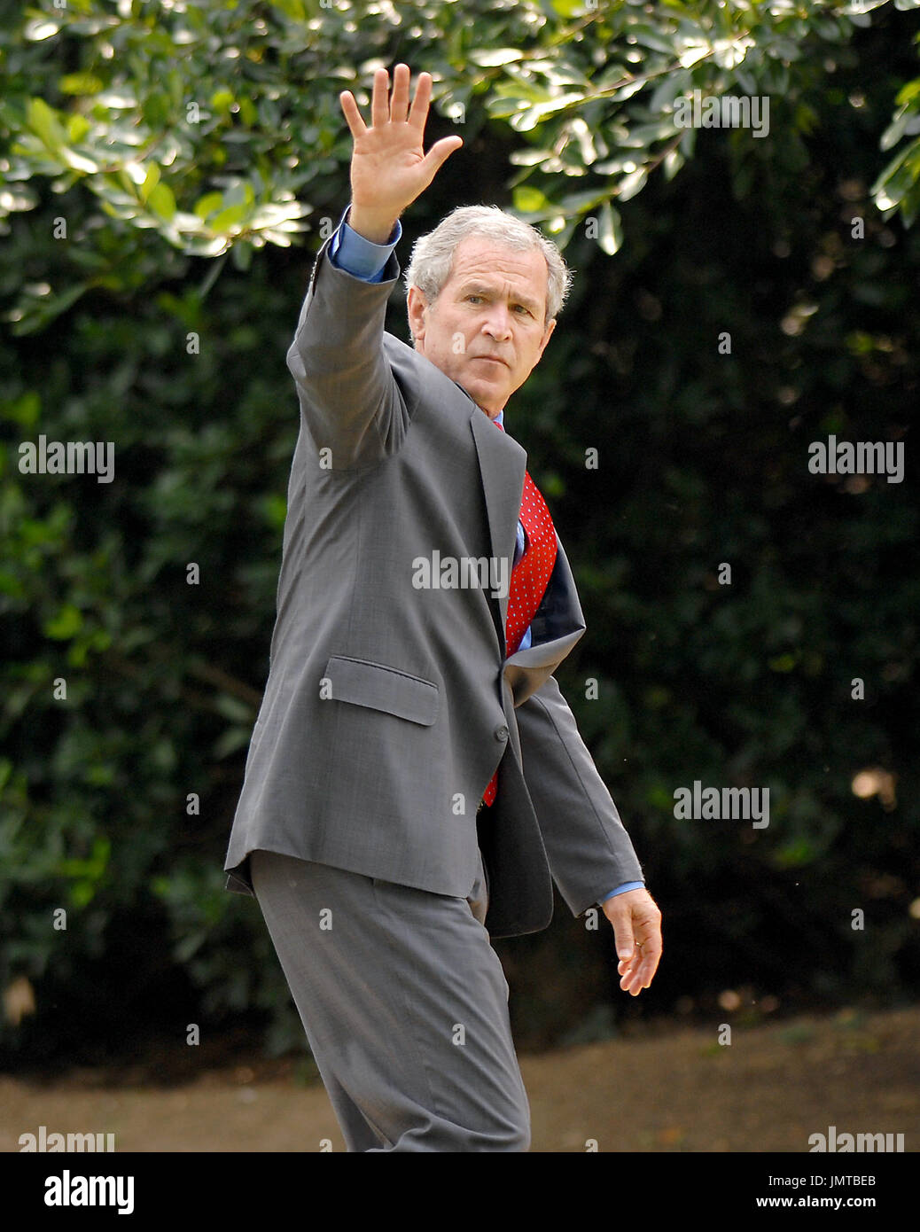 Washington, D.C. - July 24, 2007 -- United States President George W ...
