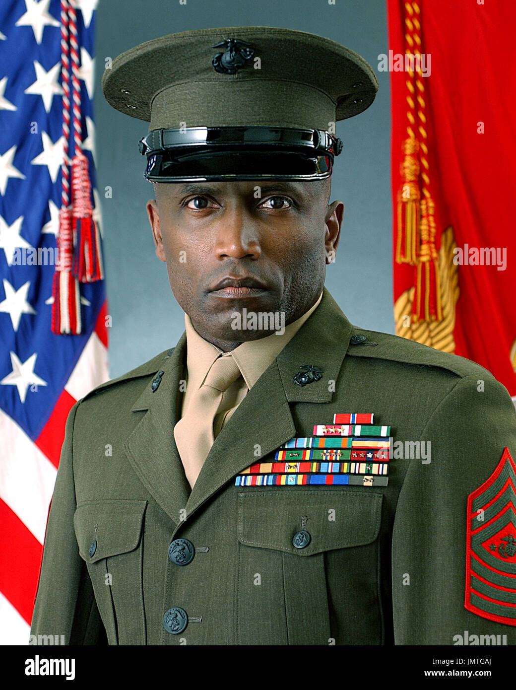 Sergeant Major John L. Estrada enlisted in the United States Marine ...