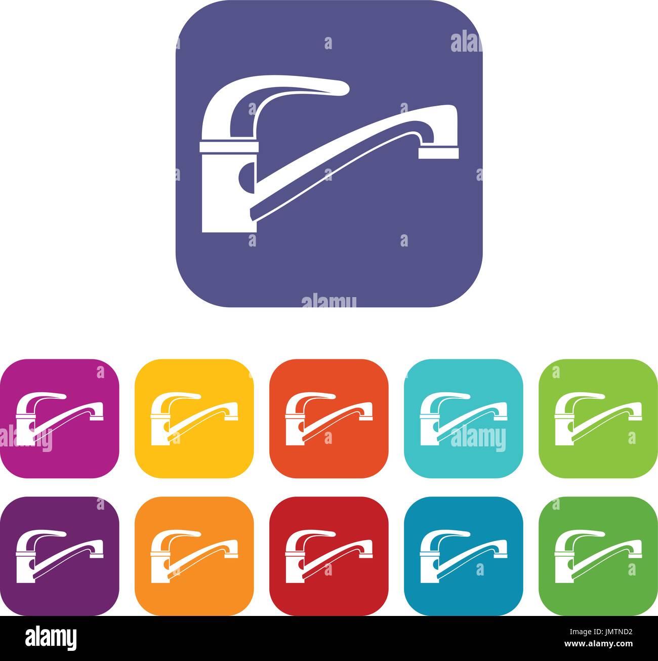 Water tap icons set Stock Vector Image & Art - Alamy