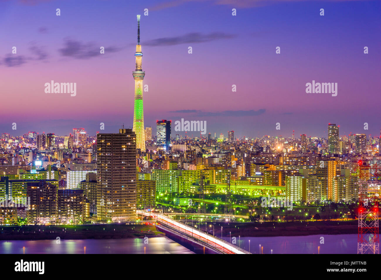 Tokyo, Japan skyline. Stock Photo