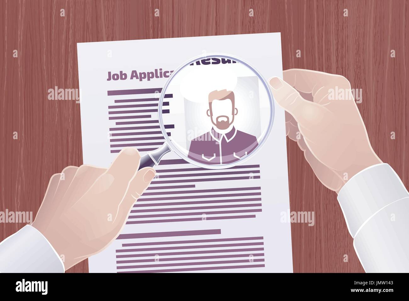 Finding work Stock Vector Images - Alamy