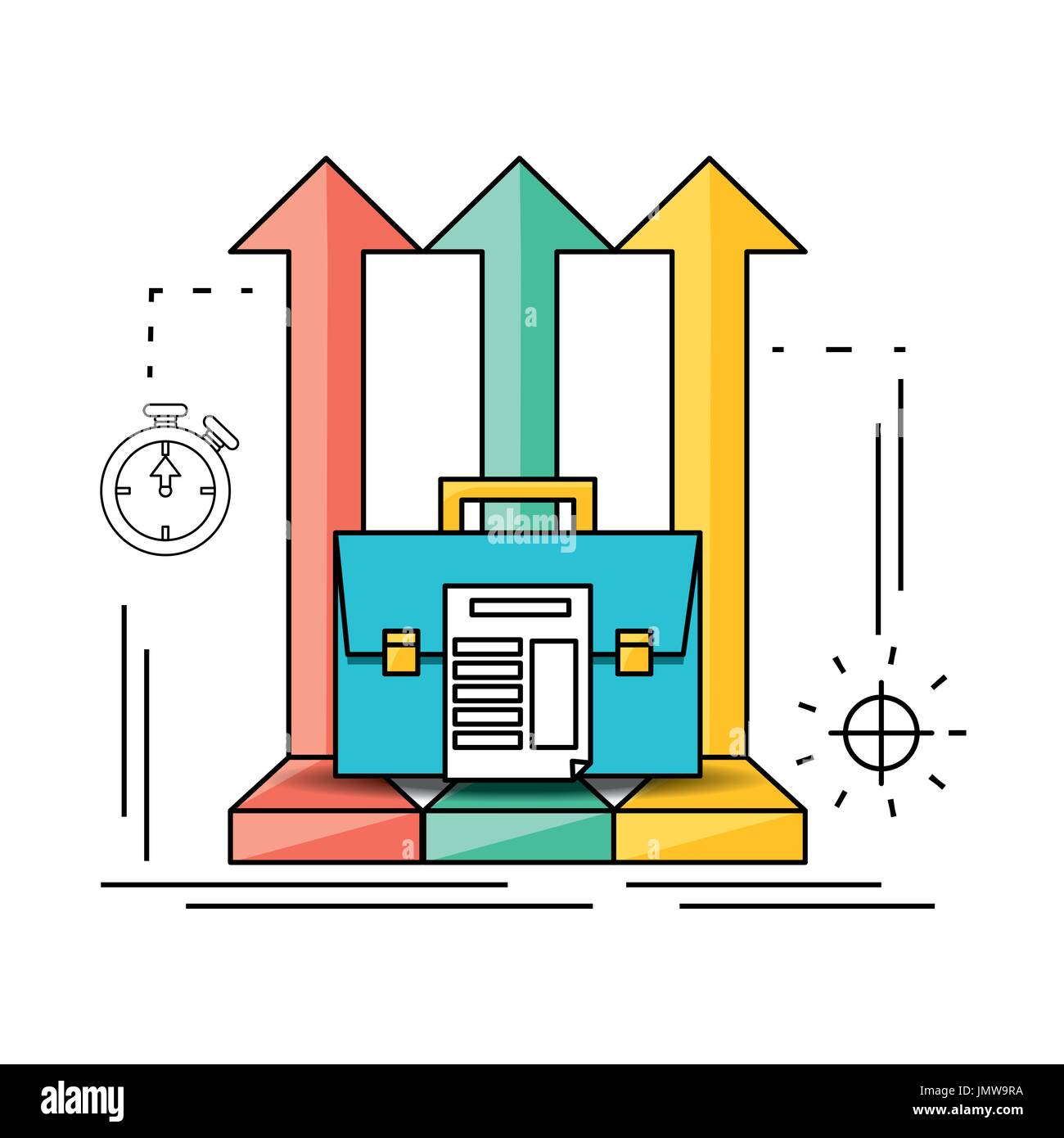 development process and social teamwork data Stock Vector Image & Art ...
