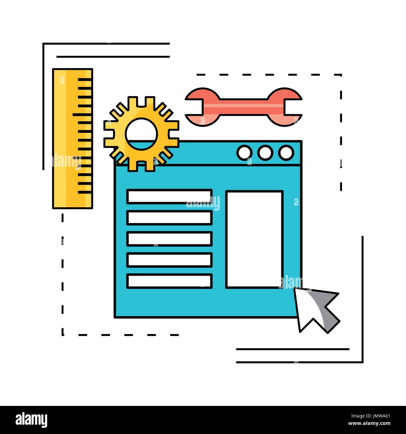 technology teamwork to development process Stock Vector Image & Art - Alamy