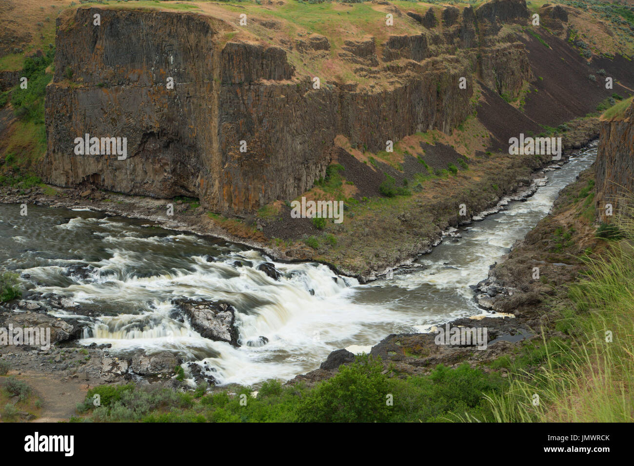 Palouse River cascade in Palouse Falls State Park, Washington