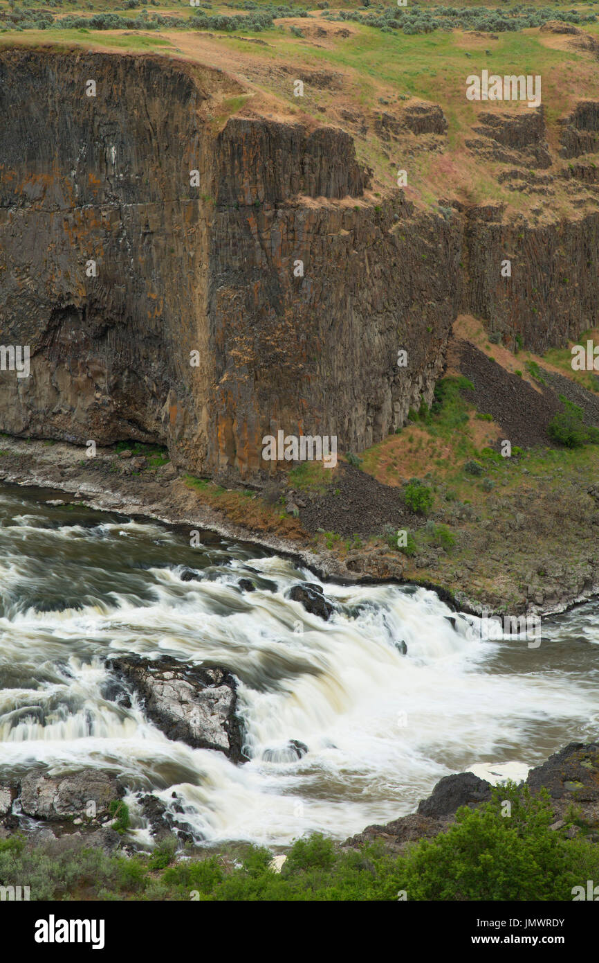 Palouse River cascade in Palouse Falls State Park, Washington