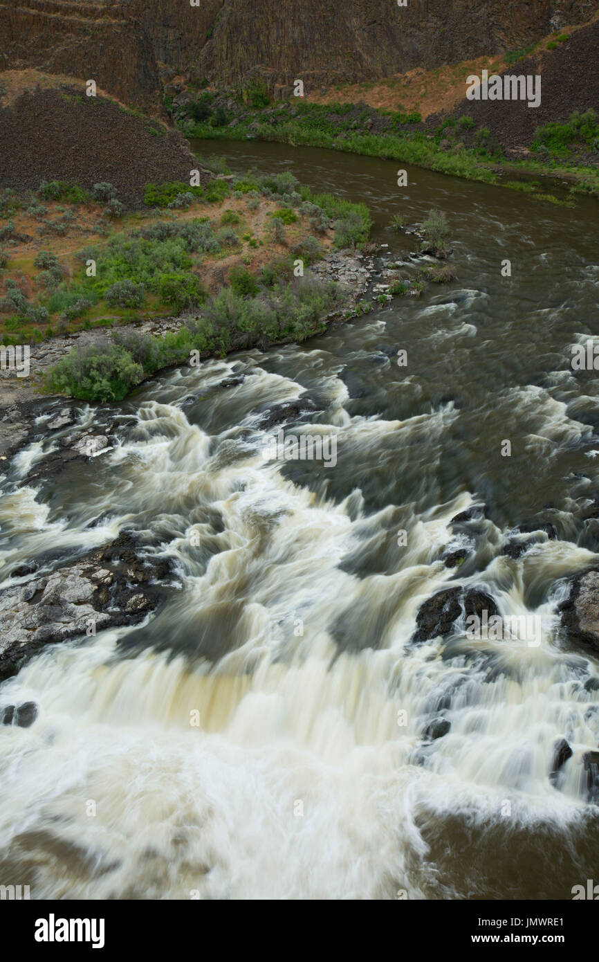 Palouse River cascade in Palouse Falls State Park, Washington