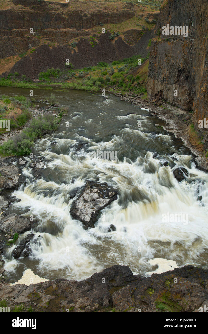 Palouse River cascade in Palouse Falls State Park, Washington