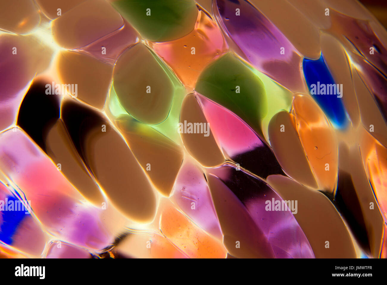 Blown glass float, Oregon Stock Photo Alamy