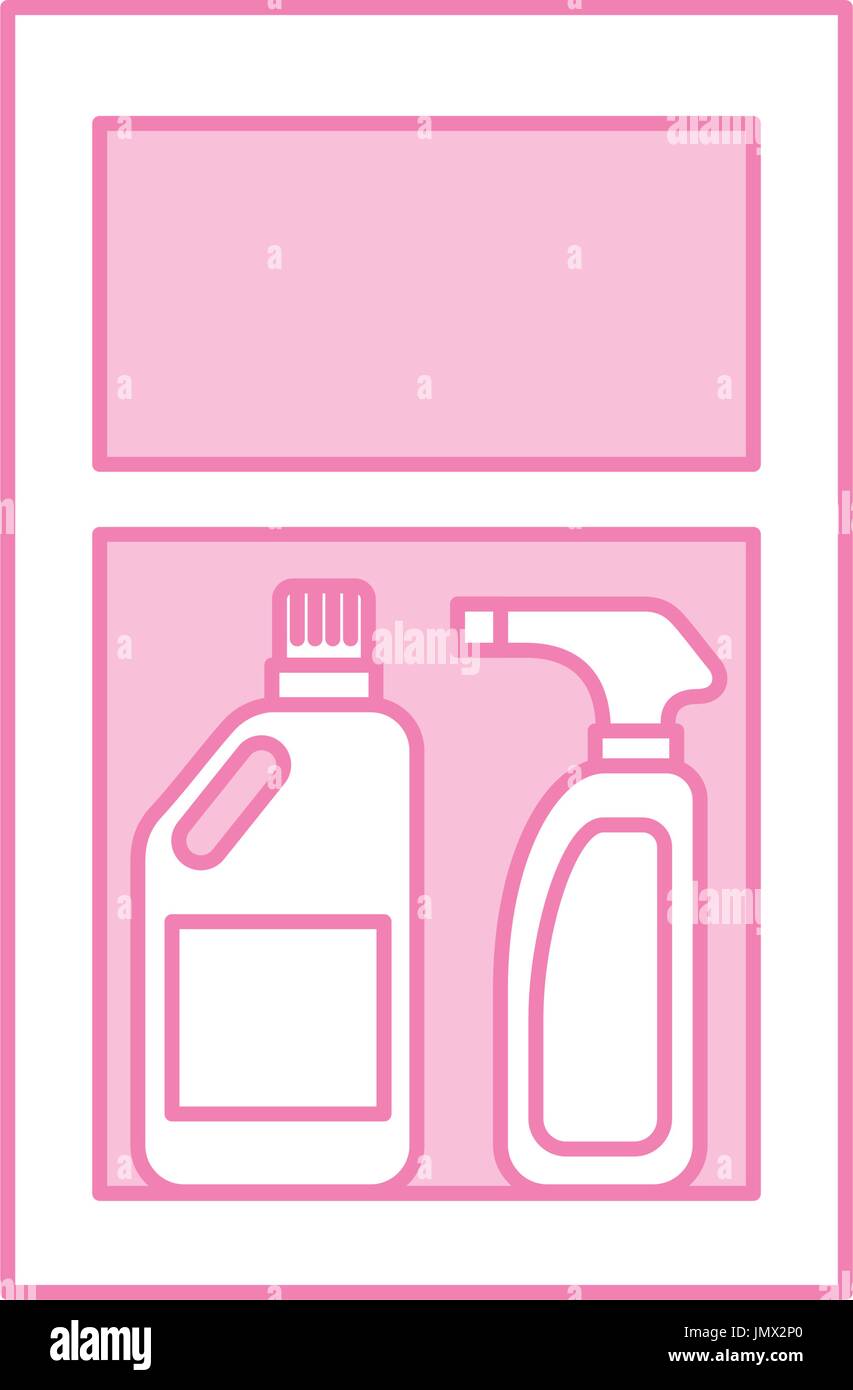 detergent bottles in case Stock Vector Image & Art - Alamy