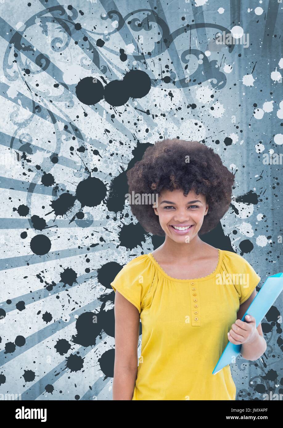 Splattered Body Paint High Resolution Stock Photography and Images - Alamy