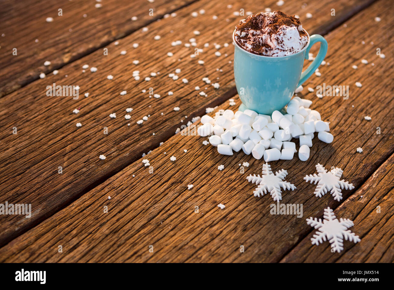 Чашка Кофе На Снегу