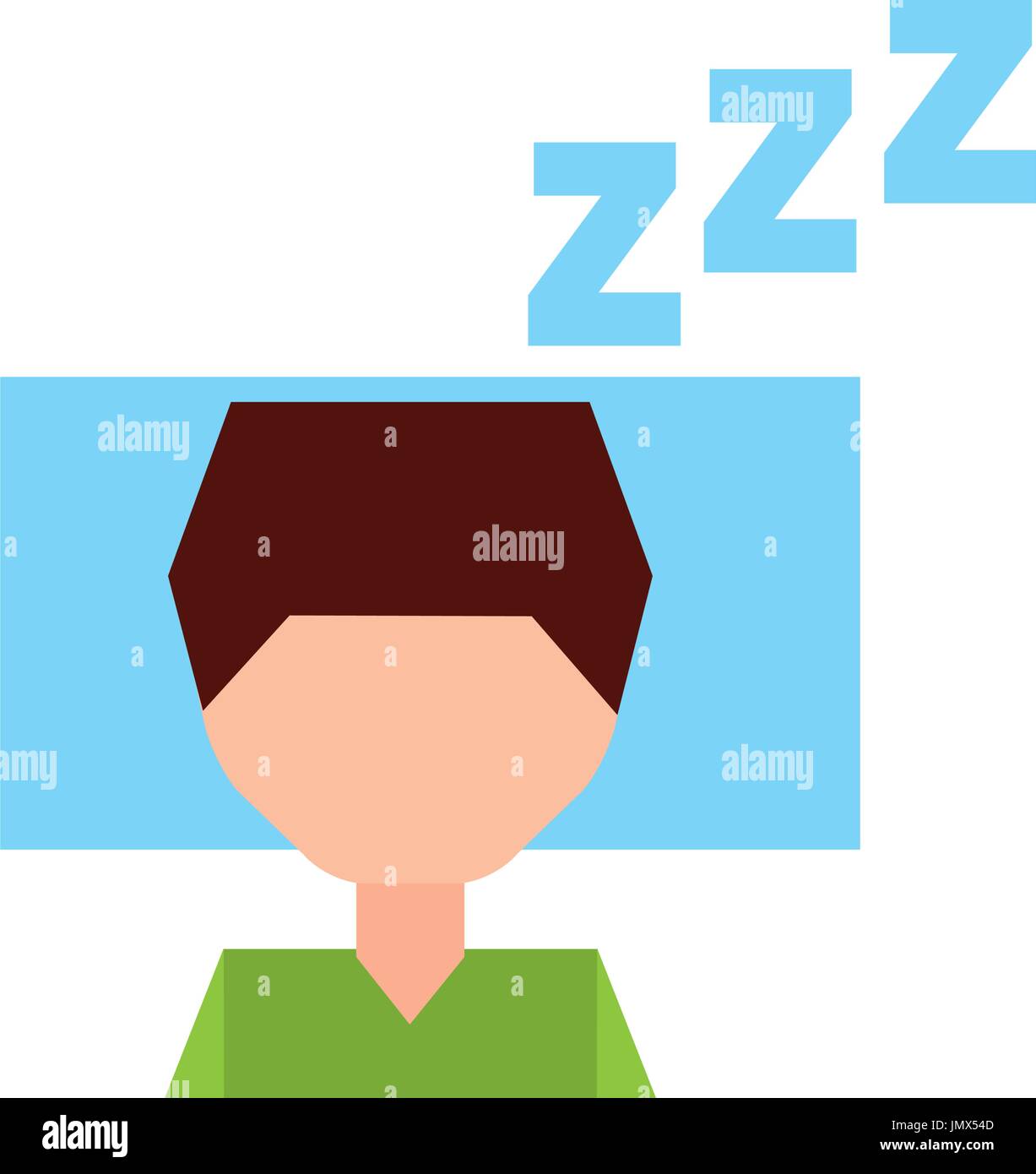 Sleeping man avatar icon Stock Vector Image & Art - Alamy