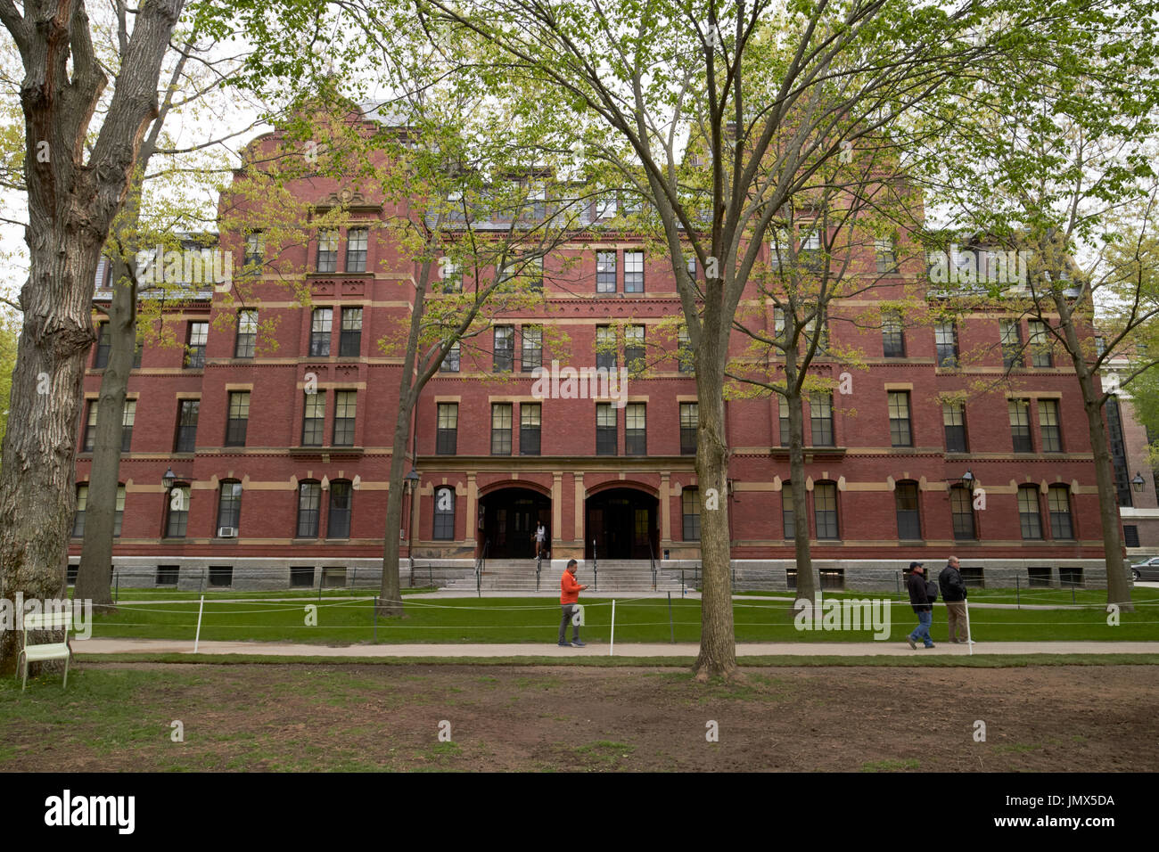 weld hall harvard university Boston USA Stock Photo