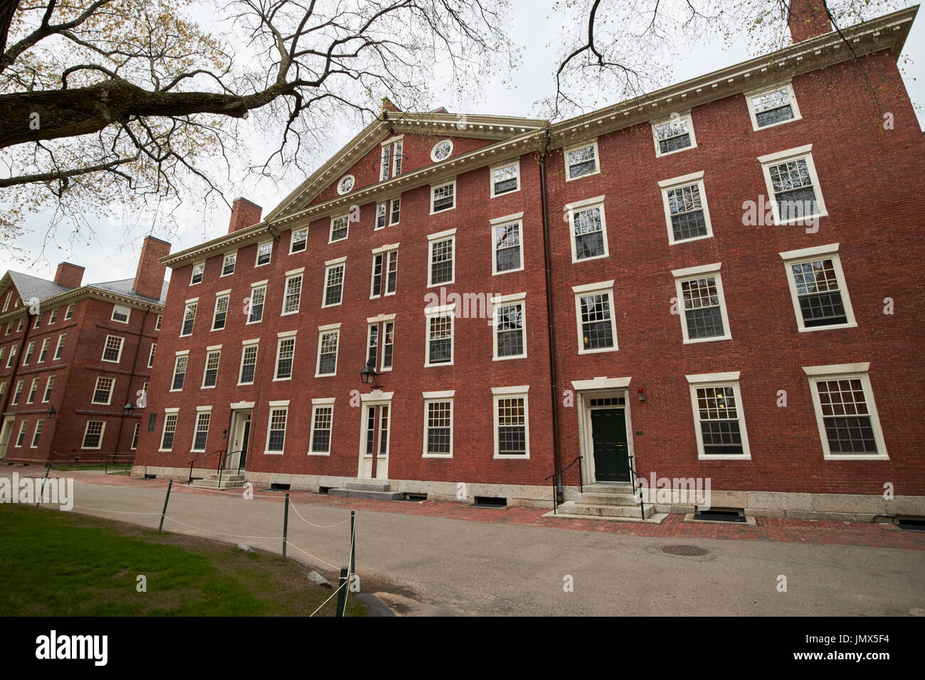 Stoughton hall harvard university Boston USA Stock Photo
