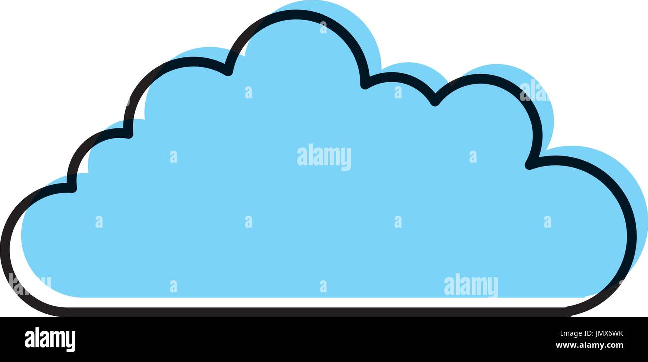 cloud sky isolated icon Stock Vector Image & Art - Alamy