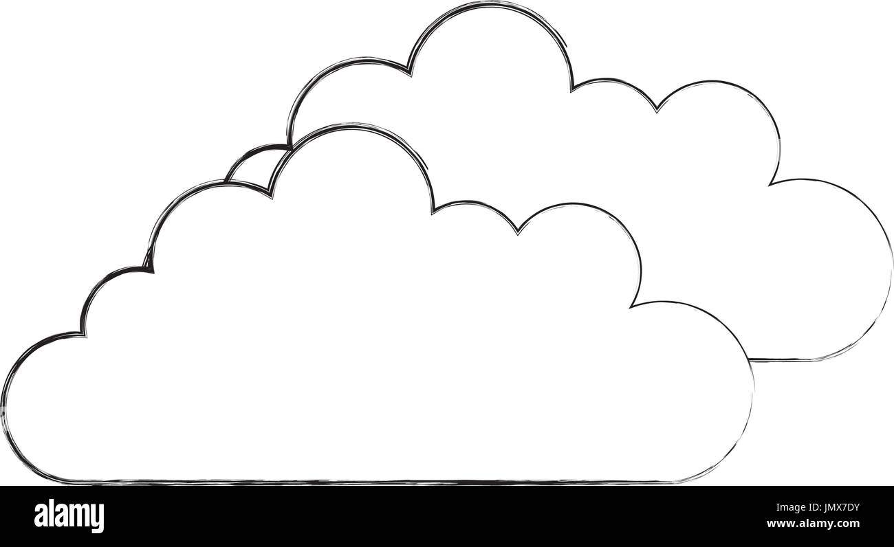cloud sky isolated icon Stock Vector Image & Art - Alamy