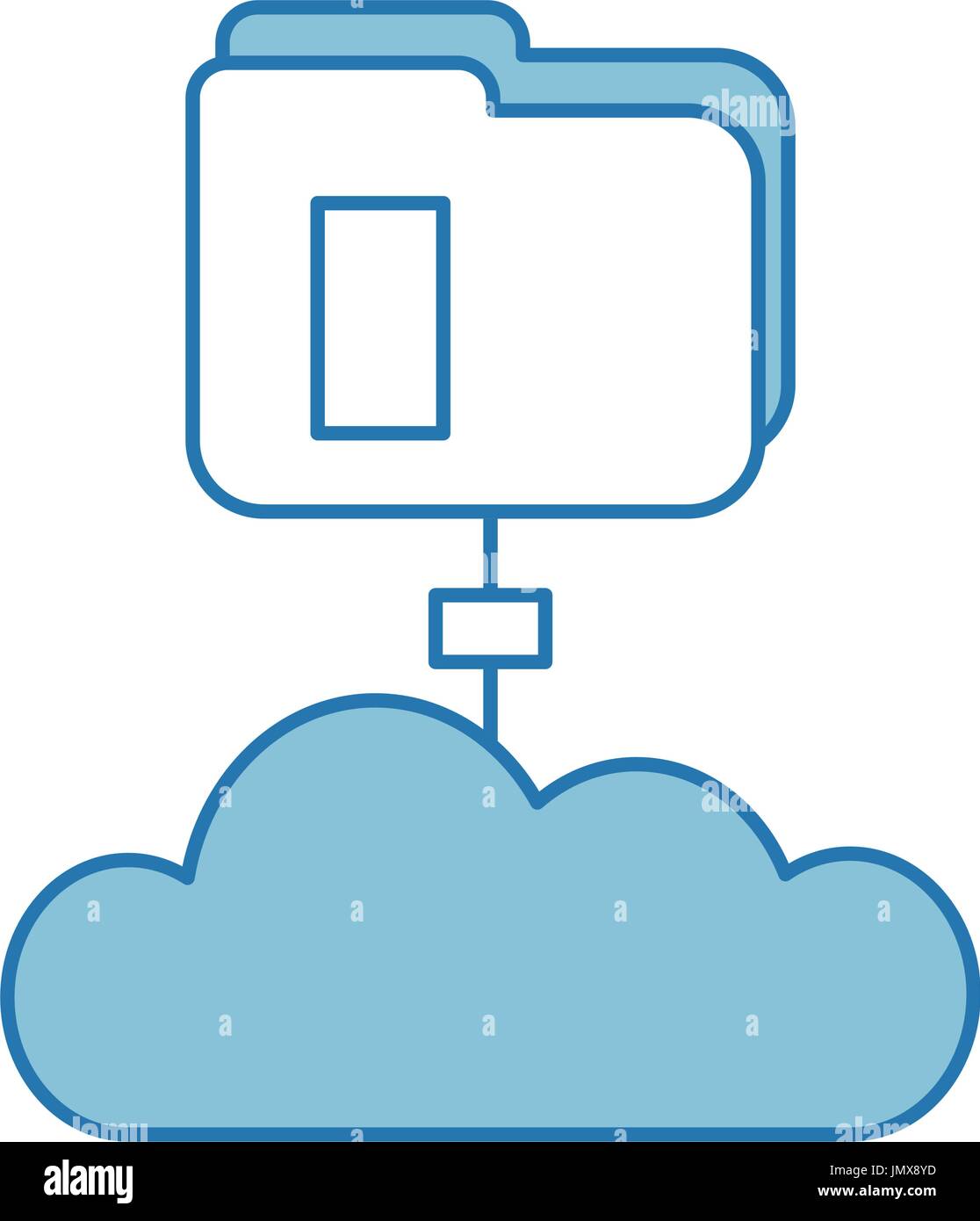 folder document with cloud Stock Vector Image & Art - Alamy