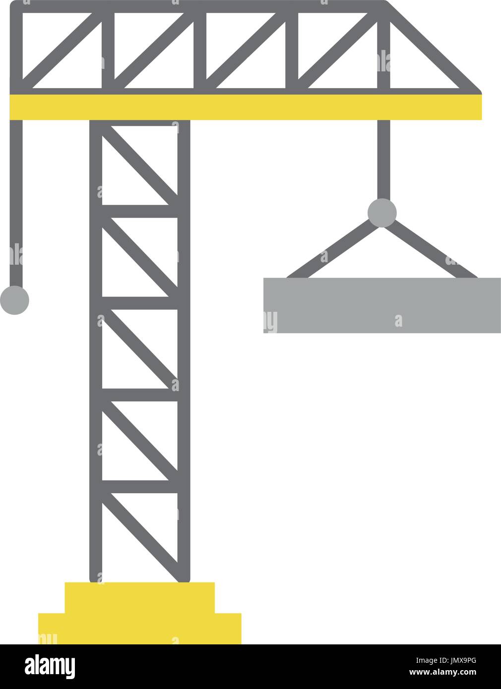 crane construction isolated icon Stock Vector Image & Art - Alamy