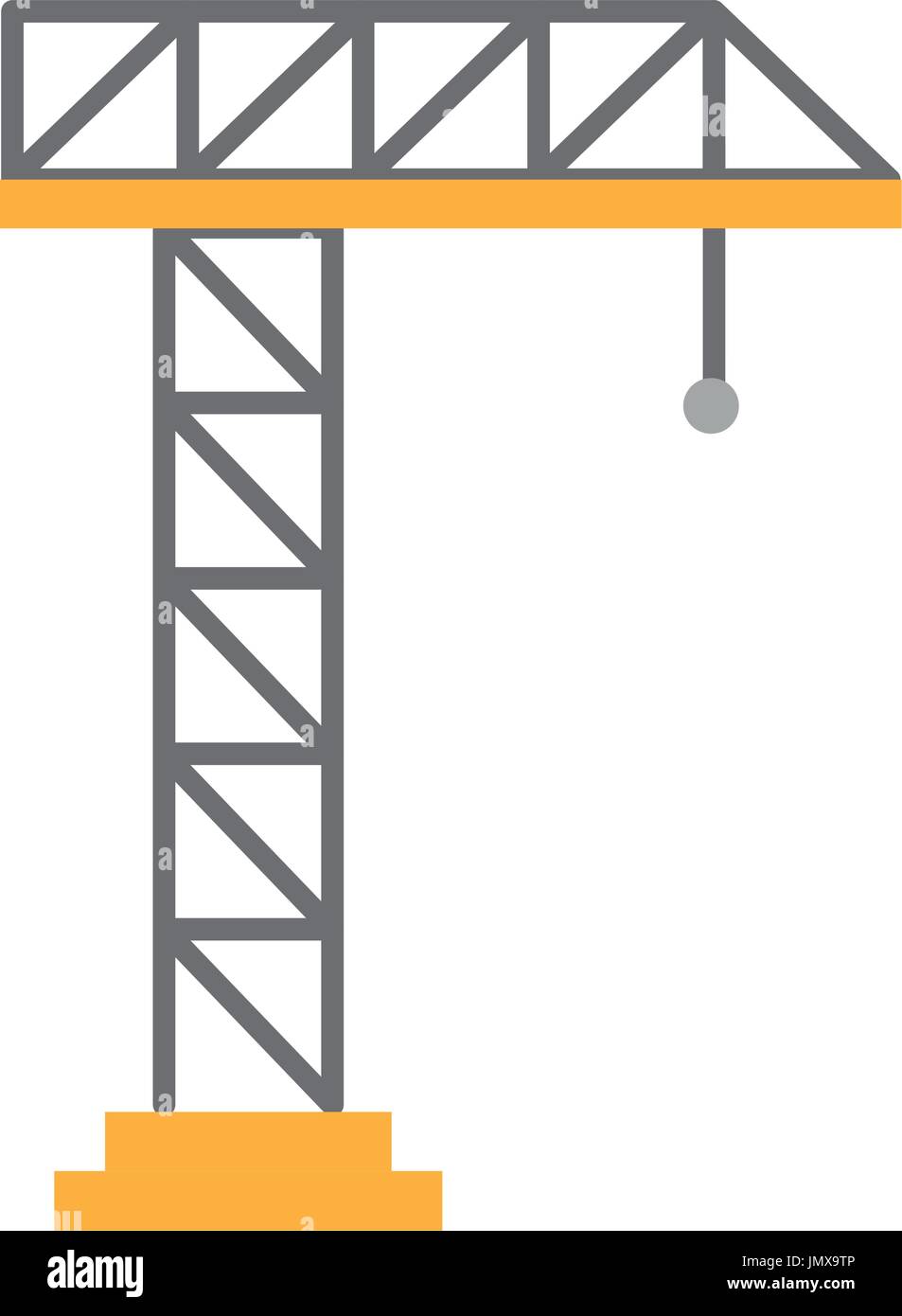 crane construction isolated icon Stock Vector Image & Art - Alamy